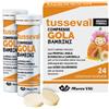 MARCO VITI FARMACEUTICI SPA TUSSEVAL GOLA BB 24CPR