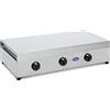 Parker 300ACCGPM Fornello a Gas 3 Fuochi Inox - Cucina Elettrodomestico