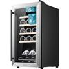 Cecotec GrandSommelier 1550 Inox Cantinetta Vino 15 Bottiglie 5-18°C Compressore