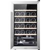 Cecotec Frigorifero per Vini Enoteca 00125, 24 Bottiglie, 5-18°C, Acciaio Inox