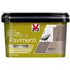 V33 Smalto Rinnovare Perfection Pavimenti Grigio Talpa Satinato 2L
