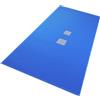 VOUNOT® Telone Rettangolare per Piscine 10 x 5 m, Telo di Copertura per Piscina in PE da 160 g/m² con Rete di Drenaggio Centrale Coperta Protezione, Blu-Grigio