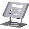 StarTech.com Supporto per PC portatile con rotazione a 360°, rialzo per laptop con inclinazione regolabile, max 5 kg, TAA