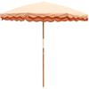 BUSINESS & PLEASURE - Ombrellone Amalfi - Rosa - Legno lamellare di recupero