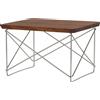 Vitra - Tavolino d'appoggio Occasional Table LTR - Marrone - Filo in acciaio inox - Designer Charles & Ray Eames