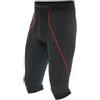DAINESE,SOTTOPANTALONI Termici 3/4 Sci Uomo,Black/Red,L