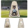 VEVOR Tenda Sportiva Pop-Up, a Bolle Trasparente da 120 x 120 cm per 1 Persona, Capsula Impermeabile per Esterni con Tappetino e Copertura Superiore, Tenda a Cupola Igloo da Giardino