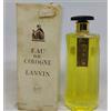 "EAU DE COLOGNE" Vintage Profumo di LANVIN France cm 13 x 5 , 140 ml