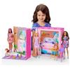 Toys One Barbie Loft Playset Con Bambola HRJ77 di Mattel