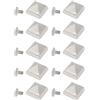 Qcwwy Rivets da 15 Mm a Vite in Lega di Zinco Piramide in Pelle Punk con Borchie a Punta di Rivetti Decorazioni per Borse Cinghie Borse da Scarpe Braccialetti da Abbigliamento da 20 Pezzi a Vite a Vite