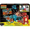 Mattel Games - Rock 'Em Sock 'Em Robots Colpisci e Blocca, Gioco da Pugilato ad Azionamento Manuale con Scontro sul Ring tra i Personaggi Red Rocker e Blue Bomber, Giocattolo per Bambini 6+ Anni