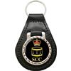 Family-crests Mare Cadetti SCC Drummer Distintivo Pelle Portachiavi