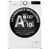 LG F2R3S09NSWB Lavatrice 9kg AI DD, Classe A-10%, 1200 giri, Vapore, AI Wash. Tipo di carica: Caricamento frontale. Capacità cestello: 9 kg, Classe di efficienza della centrifuga: B, Silenziosità (centrifuga): 71 dB, Velocità di centrifuga massima: 120...