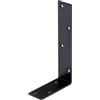 Alberts 329532 Nero-Rivestito in plastica-100 x 200 x 40 mm