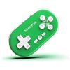 ShanWan Mini controller di gioco wireless Bluetooth per Switch, Windows, Android, iOS e PS 4 (verde)