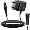 Paicreate 15V HQ8505 Caricabatterie Rasoio Rasoio Compatibilità con Rasoio Philips Nore-lco hq8505 7000 5000 mg 5750 mg 7790 mg 7770 mg 7720 BG5020 15V Caricatore Trimmer Barba 5.4W Cavo Alimentazione Rasoio