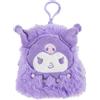 CERDÁ LIFE'S LITTLE MOMENTS Hello Kitty Kuromi - Portamonete peluche morbido, chiusura a cerniera, formato pratico per riporre monete e piccoli oggetti personali