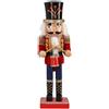 TIMSTOR Soldatino Schiaccianoci di Natale con Tamburo 25,5cm in Legno