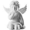 ROSENTHAL Statuina Figurina Angelo Baciamano 10,5cm Porcellana