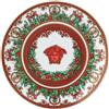 VERSACE I Love Baroque Holiday Piatto di Natale 2025 17cm Porcellana