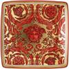 VERSACE Medusa Garland Rosso e Oro Ciotola Coppetta 12x12cm Porcellana