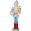 TIMSTOR Schiaccianoci Nutcracker con Albero e Ghirlanda 107,5cm Poliresina Decorazione Natalizia