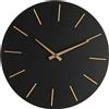 BIZZOTTO Orologio da Parete Timeline Nero Oro 40cm