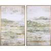 BIZZOTTO Set 2 Quadri Gallery Stampa su Tela Dipinti a Mano su Tela 110x90cm