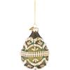 BIZZOTTO Goccia Addobbo di Natale Beloved Verde 9cm Vetro