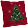 BIZZOTTO Cuscino Natalizio Windsome Rosso con Pino 45x45cm