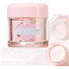 KARLOR Evidenziatore polvere viso corpo luccichio polvere diamante rosa viso glitter polvere splendente viso evidenziatore corpo illuminatore corpo shimmer polvere per capelli viso gambe guancia