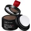 LEON MIGUEL Polvere di radice - Impermeabile Hairline Powder come perfetto correttore per capelli da attaccare, trucco invisibile per infoltire i capelli (marrone chiaro, Hairline Powder Pro)