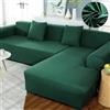 Homg Copridivano Elasticizzato con Penisola Sinistra o Destra, Copri Divano Angolare Universale, Antigraffio Gatto, Chaise Longue, 1/2/3/4/5 Posti, Telo per Divano Lavabile