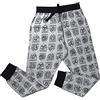 TDP Textiles Pigiama da uomo ufficiale Harry Potter grigio | pantaloni da loungewear all-over stampa tutte, taglia S - XL Harry Potter. L