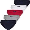 TOM TAILOR Slip da Uomo (Confezione da 5), Nero (Black 9000), M