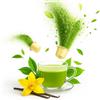 Goodwei Capsule Tè Matcha Vaniglia compatibile con Nespresso®* | 20 pezzi | Tè verde in polvere con estratto di vaniglia