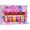 Thoughtfully Prosecco Cocktail Toppers Set Regalo - 5 Gusti da 68 ml | 5 gusti fruttati come pesca, fragola e mango - regalo per feste, per amanti di cocktail e prosecco - idea originale