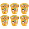 SAMYANG Buldak ramen pasta sapore di formaggio - 6 pezzi tazze di pasta, coreano piccante piccante di pollo Samyang marca