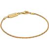 Kuzzoi Bracciale da uomo da 2 mm in argento massiccio 925, 23 centimeters, Argento sterling