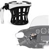 PSLER Portabicchieri per Motociclette per Touring Road Glide Street Electra Glide Softail dal 1996 in Poi per Goldwing GL1800 dal 2018 in Poi,Universale per Bici Sedia a Rotelle Passeggino Scooter