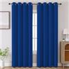 CUCRAF Tende oscuranti per camera da letto, blocco della luce, per soggiorno, lunghezza 213,4 cm, set di 2 pannelli (colore: blu reale, 133 x 213 cm)