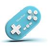ShanWan Mini controller di gioco wireless Bluetooth per Switch, Windows, Android, iOS e PS 4 (blu)