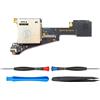 ElecGear Lettore di Carte da Gioco e Micro SD Sostituzione per Switch OLED HEG-001, Adattatore Scheda di Memoria TF Slot Modulo PCB con Jack Audio Cuffie, Kit di Strumenti di Riparazione Incluso