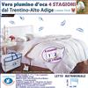 FacilCasa Piumone Matrimoniale 4 Stagioni in Piuma D'oca 250x200, Originale Trentino Alto Adige, Piumino Matrimoniale Caldo 100% Vera Piuma D'Oca Naturale, Garanzia Marchio Daunex, LAUNEN TIROL