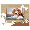 Generico Cornici Fotografiche per Animali domestici in Legno Foto 10x15 cm con Decori a Rilievo - PortaFoto Ricordo per Cani, Gatti e Ricordi Speciali - Regalo Amanti Animali (Marley, Legno, 10x15)