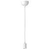 ledscom.de Lampada a sospensione DORI, bianco opaco, 1x E27 max. 60W