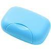 nuodwell - Portasaponetta realizzato a mano, impermeabile e antigoccia, scatola per sapone sigillata e portatile, per casa e viaggi (Blue)