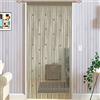 Taiyuhomes - Tende con perline, tende a stringhe per porte, molti fili, divisori multi-funzione, funge anche da zanzariera e da schermo per porte e finestre, Ecru, 90x245cm