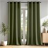 MIULEE Tende per interni Tende Trasparenti per Camera da Letto Finestra Moderne Tenda Salotto Soggiorno 2 Pannelli 140x260cm Verde Matcha