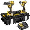 DEWALT DEWPDCK266P2 DEWDCK266P2 DCK266P2 XR Brushless Twin Pack 18V 2 x 5.0Ah Li-Ion, 18 V, Yellow